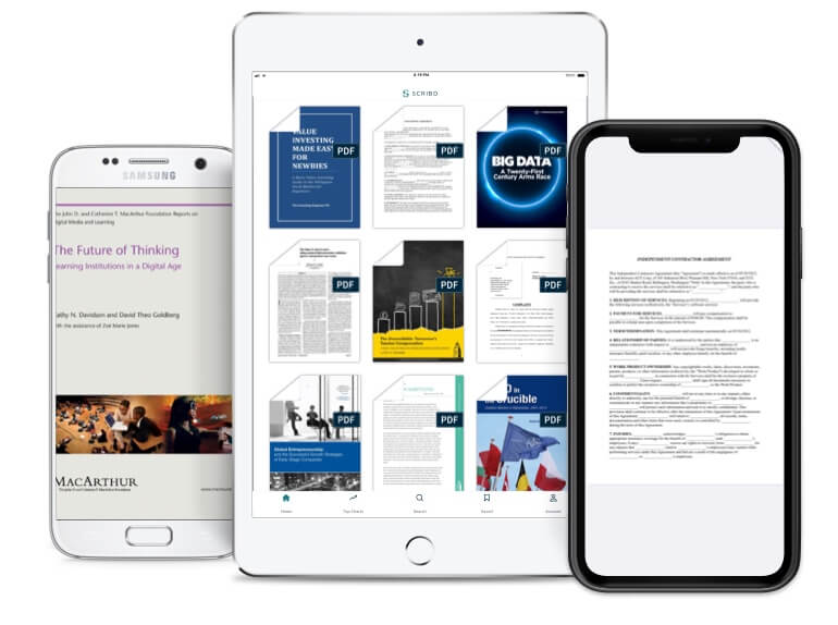 Scribd is also available for your mobile devices.